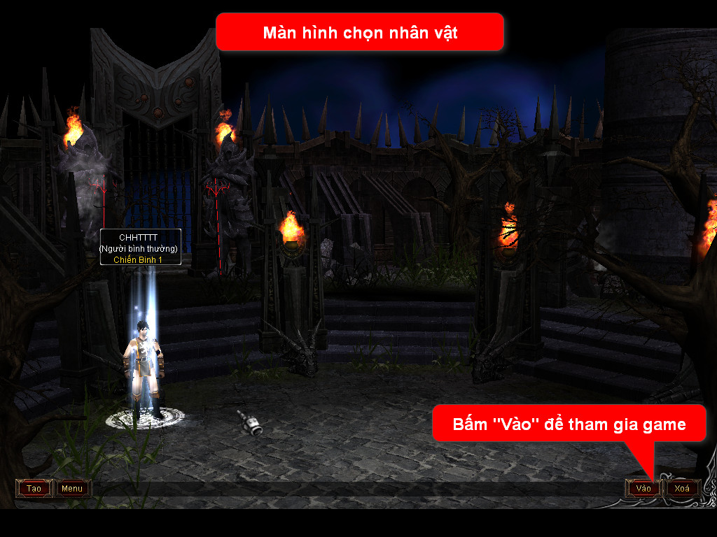 Chức năng chính của Game MU Hắc Long